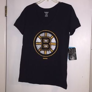 Women's v-neck Boston Bruins t-shirt